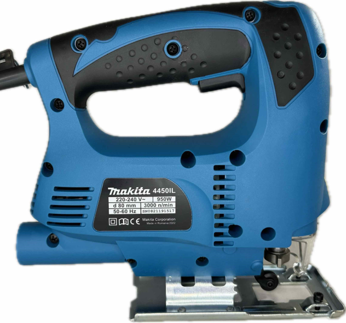 Лобзик Makita 4450СТ 950 Вт мережевий лобзик Макіта із лазерним маркером і маятниковим ходом