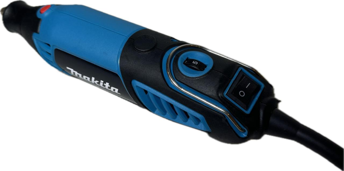 Гравер Makita GD0605 шліфувальна машина Макіта із регулюванням обертів гнучкий вал + 200 насадок