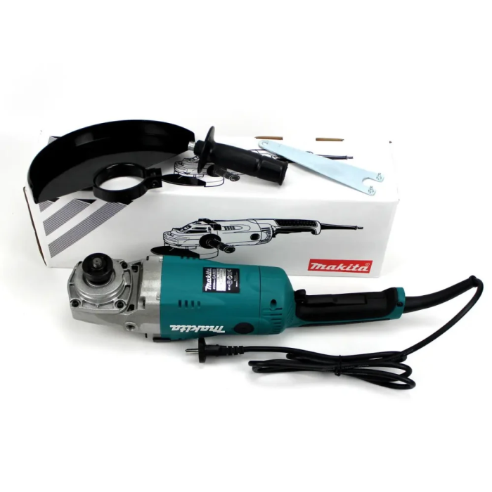 Мережева болгарка Makita GA 9020 Кутова шліфувальна машина болгарка Макіта диск 230 мм 2200 Вт