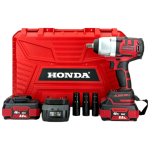 Акумуляторний безщітковий гайковерт HONDA GHG48i ударний гайковерт Хонда в пластиковому кейсі із 2 АКБ 48V, 6Ah