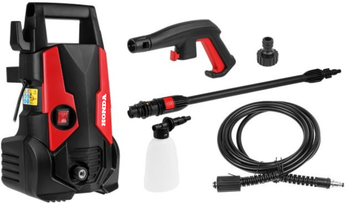 Мережева мийка високого тиску Honda Електрична мийка Хонда Продуктивністю 390 л/год для миття авто