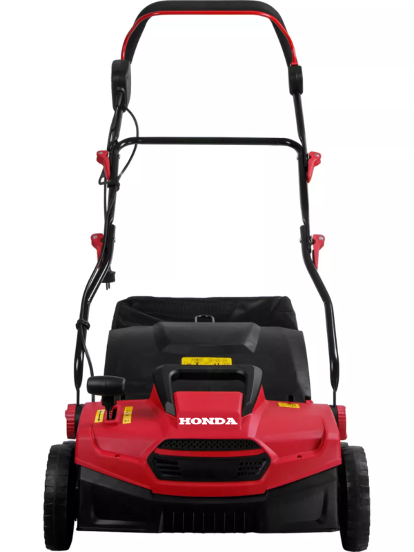 Електричний аератор та скарифікатор Honda 1500 Вт для оновлення трав'яного покриття із травозбірником 45 л