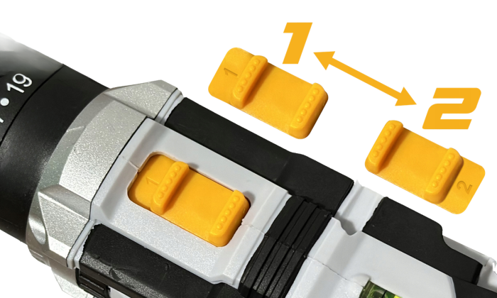 Акумуляторний шуруповерт ABRAMS разом з набором біт свердел та головок в пластиковому кейсі із 2 АКБ 24V/5Ah