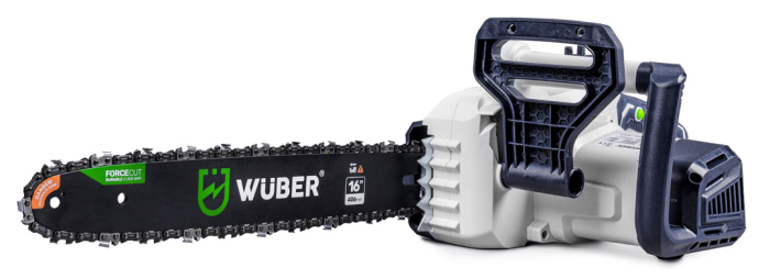 Мережева ланцюгова пила WUBER електрична провідна з безключовим натягуванням шина 36 см для обрізки гілок і дерев