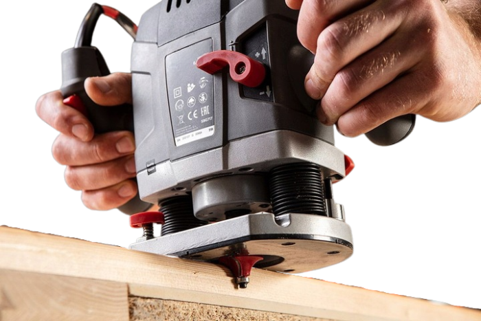 Мережевий фрезер електричний GRAPHITE із регулюванням обертів 16000-30000 об/хв потужністю 2035 Вт