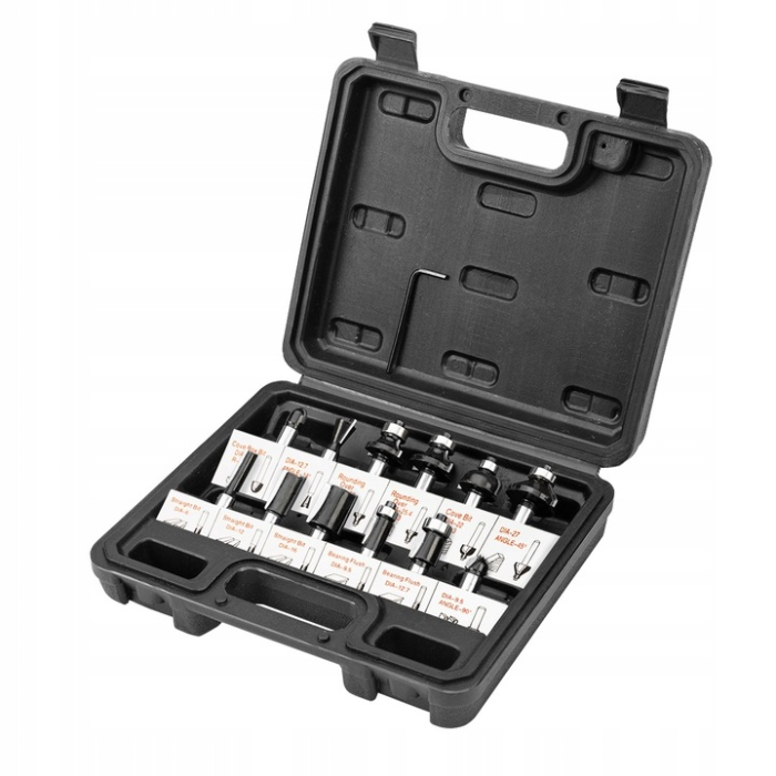 Мережевий фрезер електричний GRAPHITE із регулюванням обертів 16000-30000 об/хв потужністю 2035 Вт