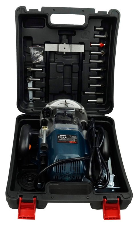 Фрезер мережевий-електричний Eurotec із регулюванням обертів 16000-30000 об/хв потужністю 2035 Вт