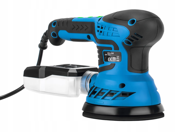 Ексцентрикова шліфмашинка WDS 450 Вт орбітального типу із регулюванням обертів 6000-12000 об/хв