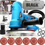 Шліфувальна машинка для стін та стелі Black багатофункціональна для шліфування із пилозбірником