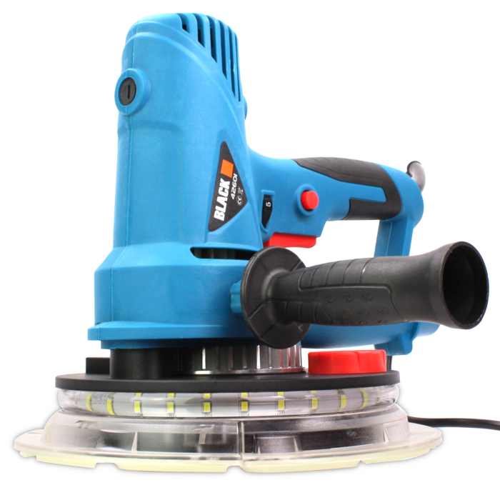 Шліфувальна машинка для стін та стелі Black багатофункціональна для шліфування із пилозбірником