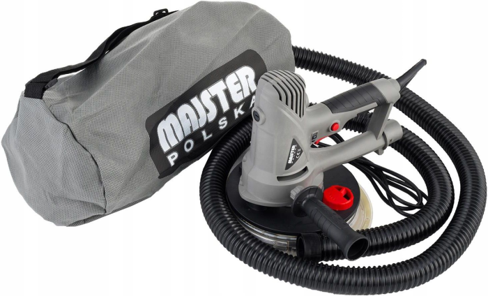 Шліфувальна машинка для гіпсокартону Majster Polska багатофункціональна для шліфування із пилозбірником
