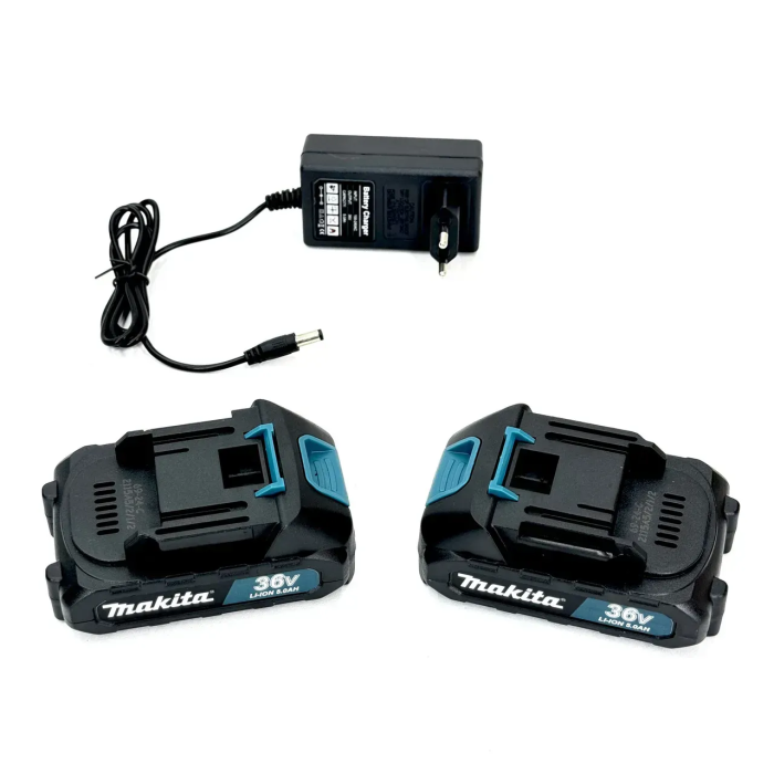 Безщіткова акумуляторна мініпилка Makita DUC101Z 36V Пила Макіта шина 15см з індикатором заряду і автоматичним змащуванням в кейсі